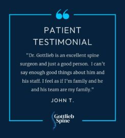 Orthopedic Spine Center: Dr. Jamie Gottlieb