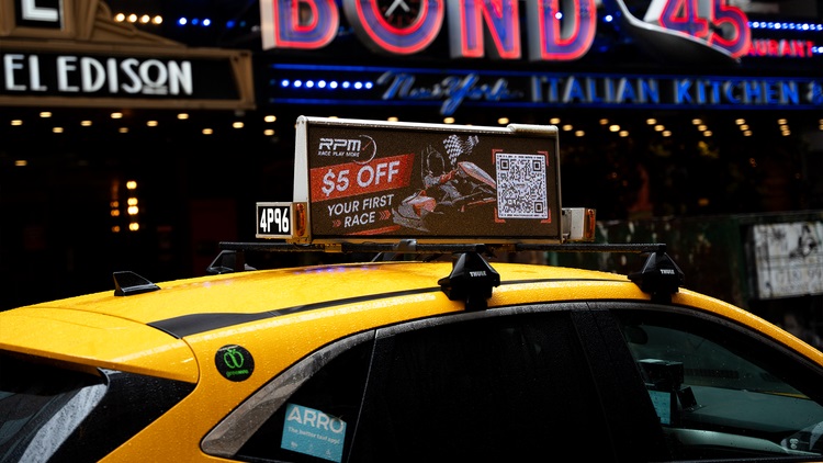 Taxi Advertising NYC