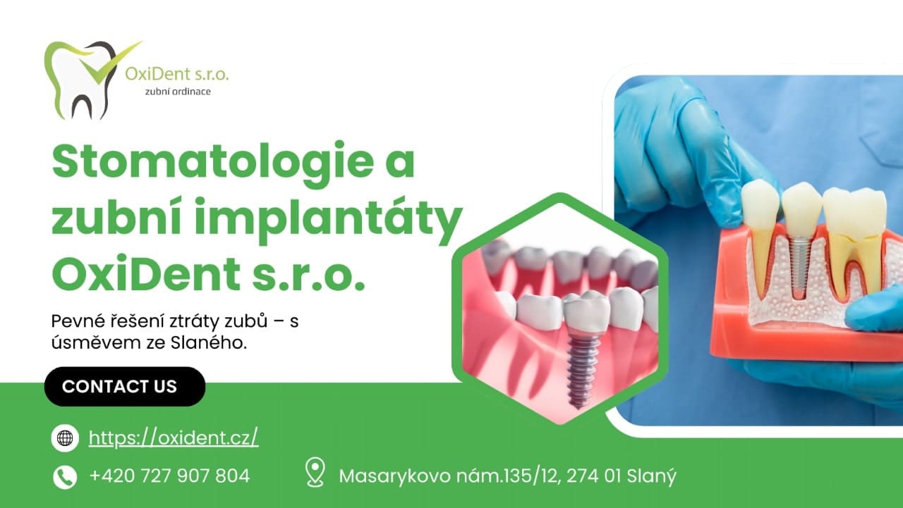 Stomatologie a zubní implantáty OxiDent s.r.o.