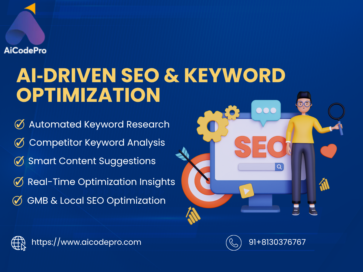 AiCodePro | Unlock SEO Success with AI-Driven Keyword Optimizatio &hellip;