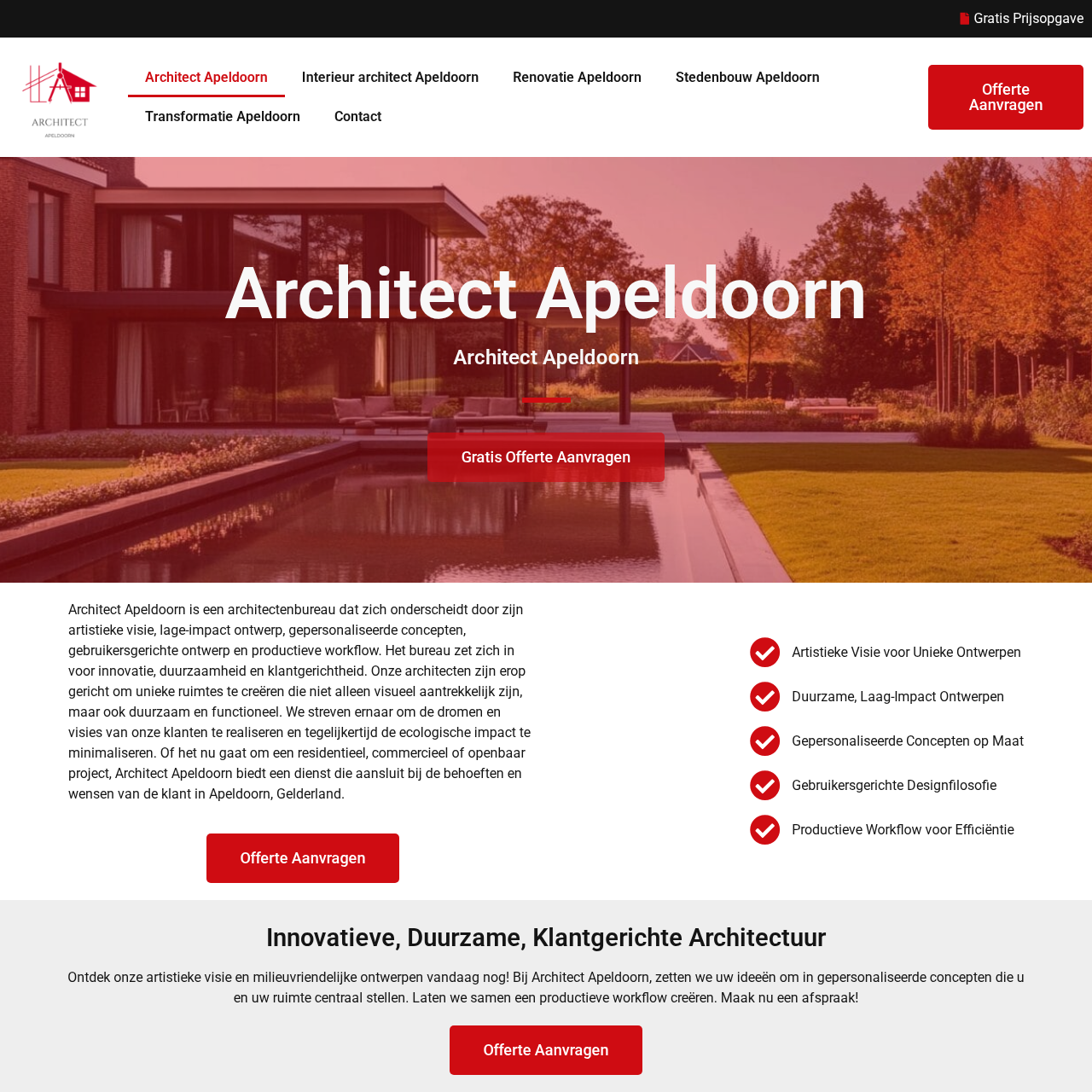 Architect Apeldoorn