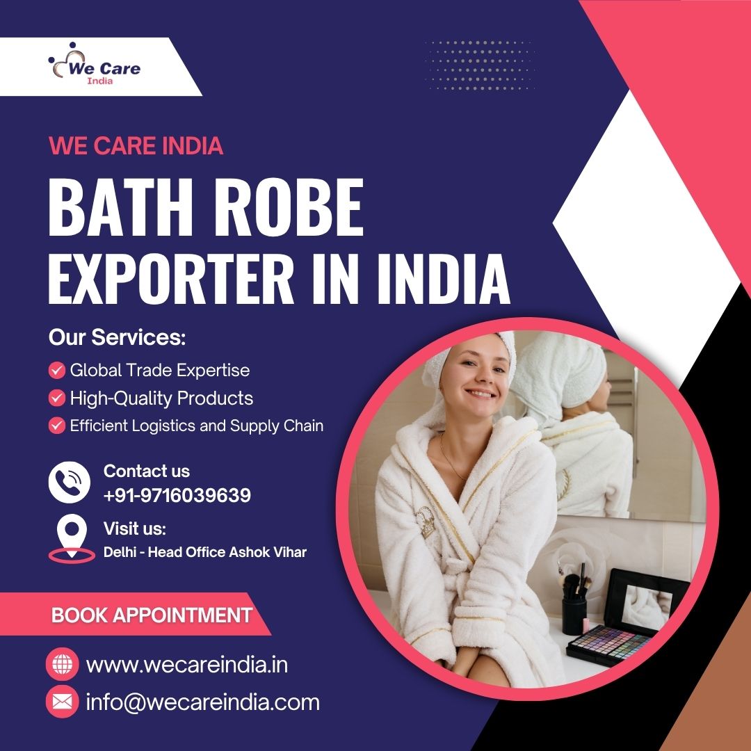 Bath Robe Exporter in India