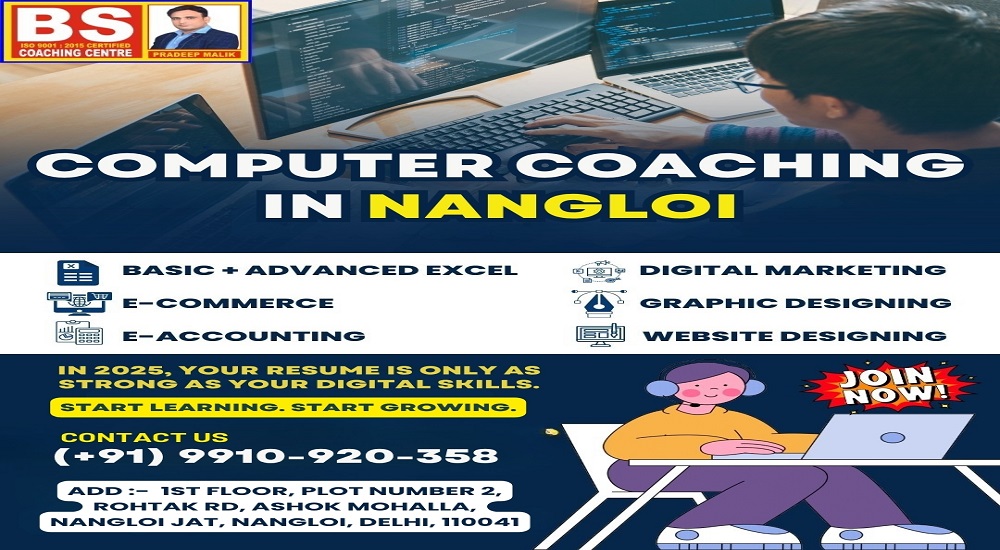 Best Computer Coaching in Nangloi – BS Coaching Centre