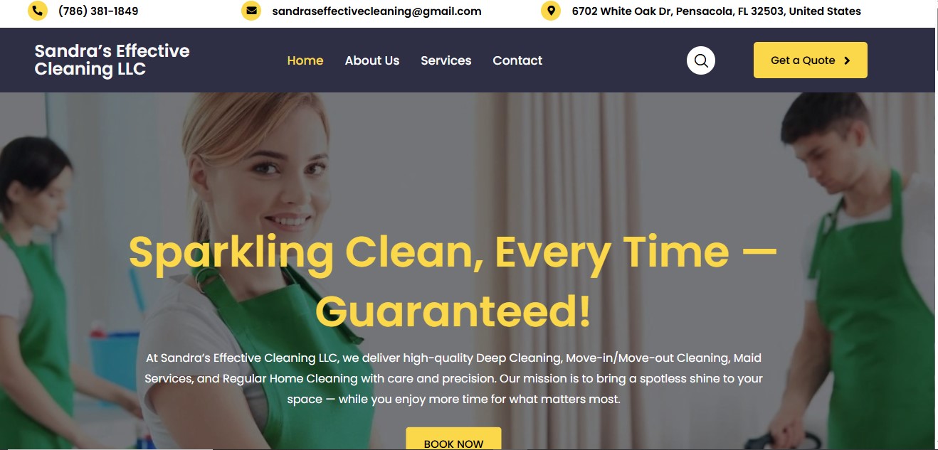 Sandra’s Effective Cleaning