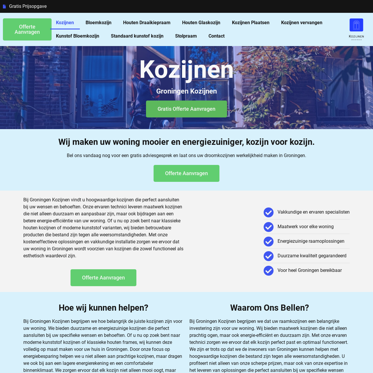Groningen Kozijnen