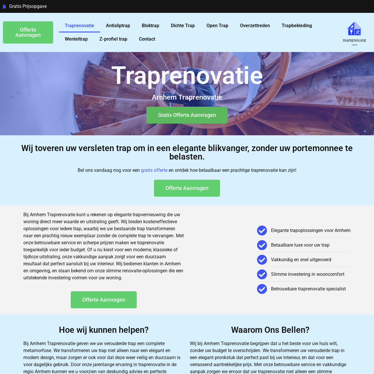 Arnhem Traprenovatie