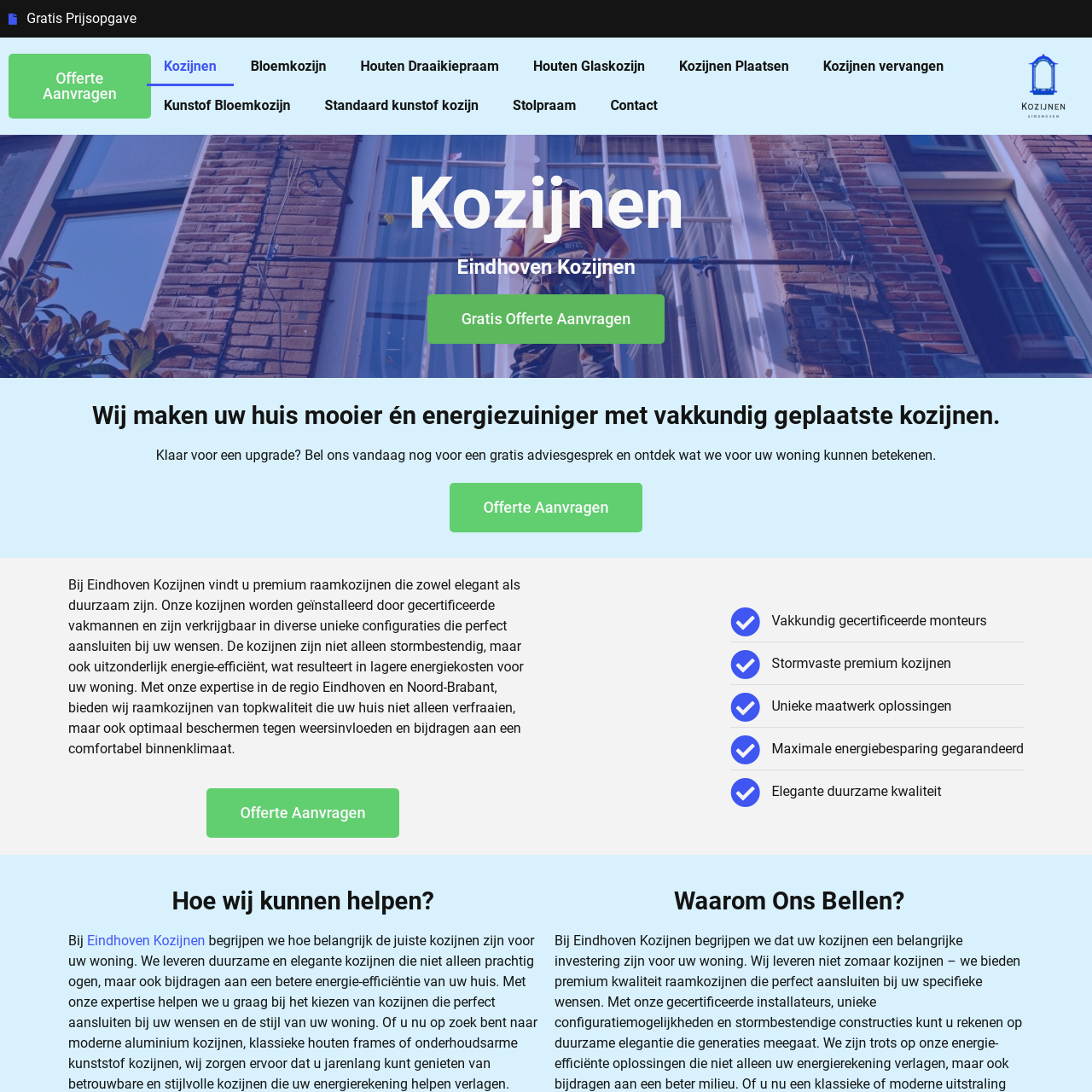 Eindhoven Kozijnen