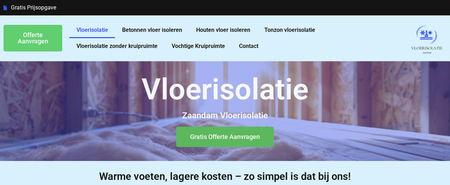 Zaandam Vloerisolatie