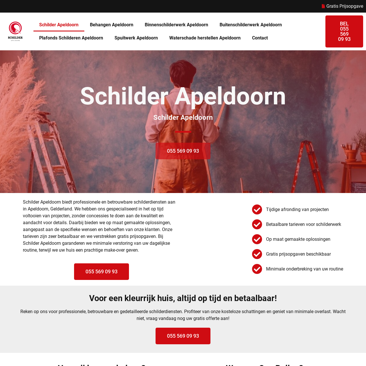 Schilder Apeldoorn