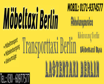 Sofort Möbeltaxi Berlin