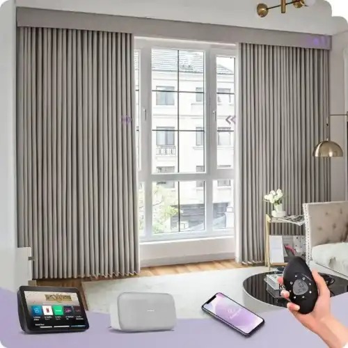 Buy Best Motorized Curtains in Abu Dhabi & UAE Abu Dhabi