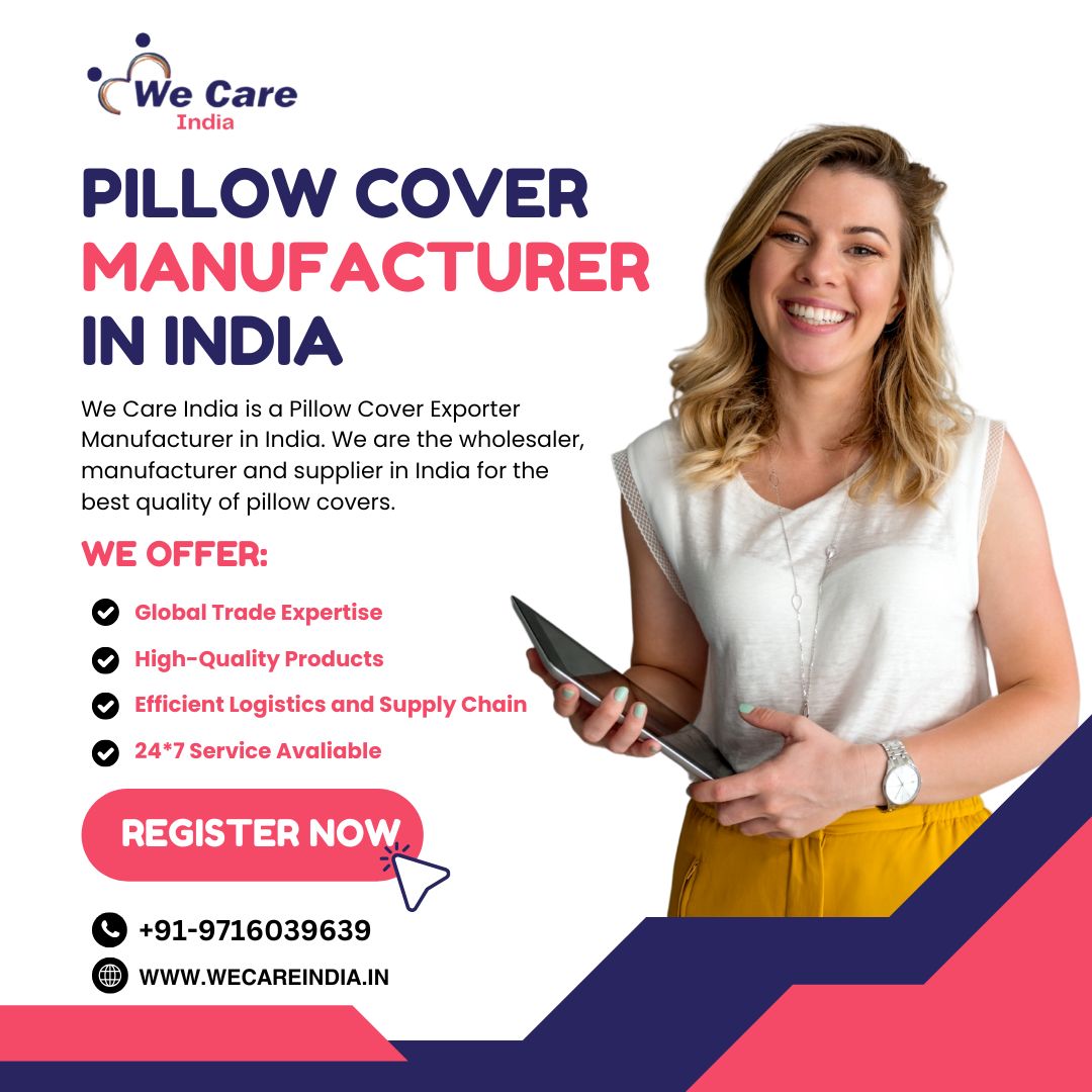 Pillow Cover Manufacturer in India