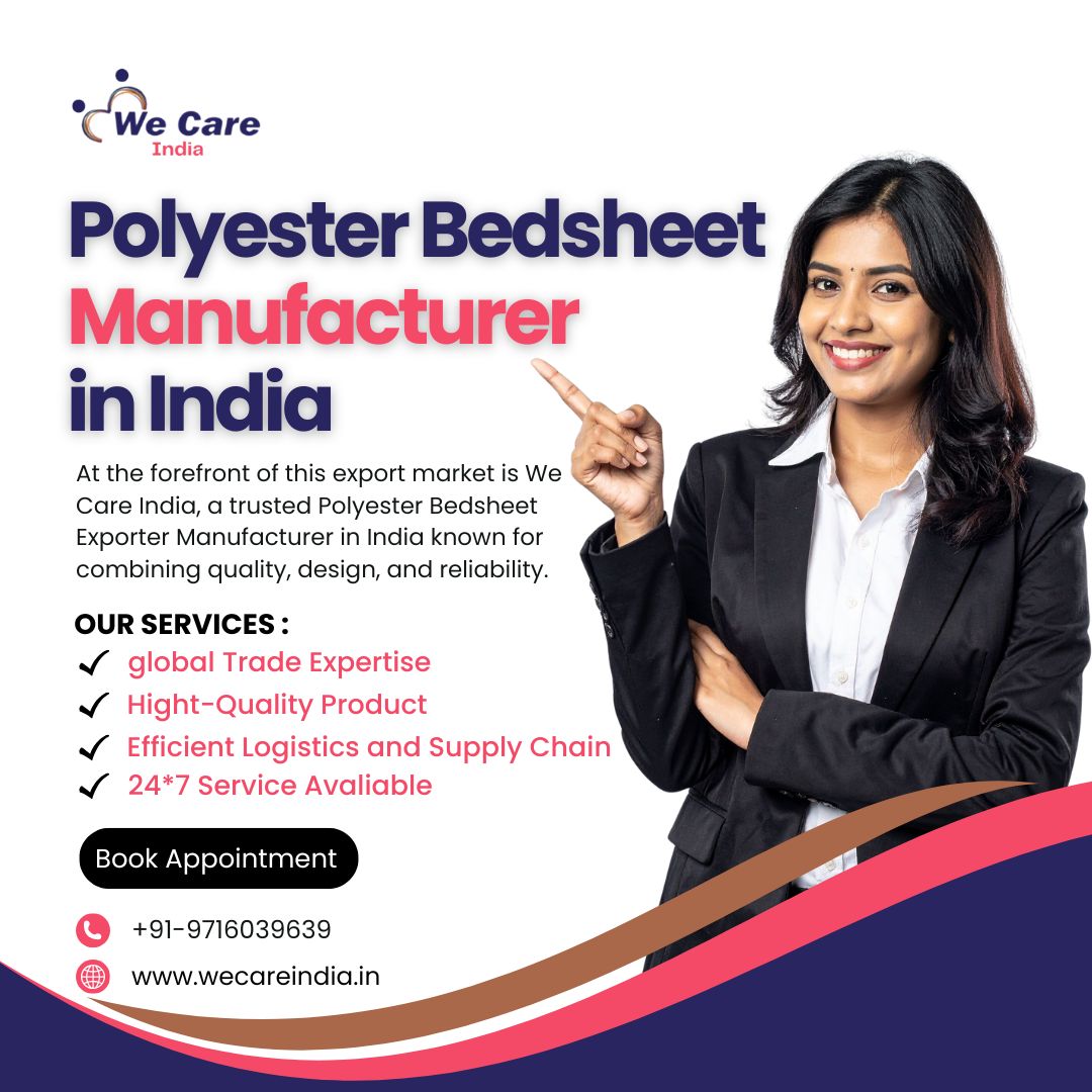Polyester Bedsheet Manufacturer in India