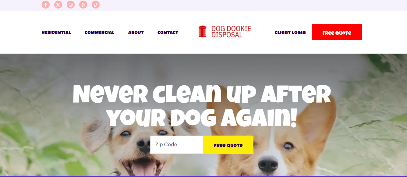 Dog Dookie Disposal