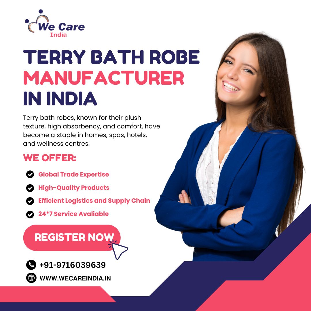 Terry Bath Robe Manufacturer in India