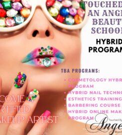 Touched by an angel beauty school