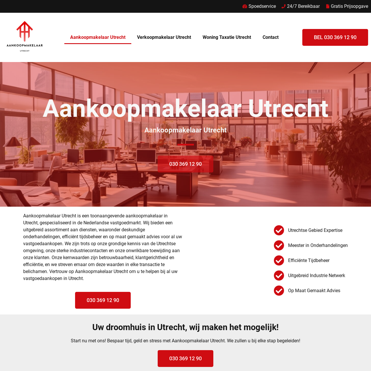 Aankoopmakelaar Utrecht