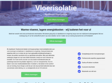 Alles soepel geregeld bij isolatie