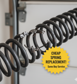 Cheap Garage Spring Repair