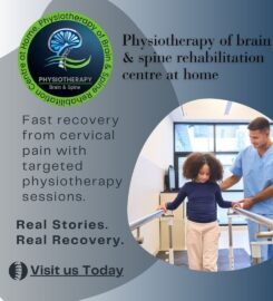 Physiotherapy of brain & spine rehabilitation centre at home