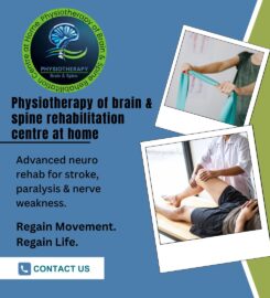 Physiotherapy of brain & spine rehabilitation centre at home