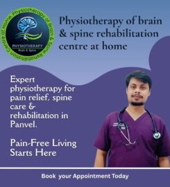 Physiotherapy of brain & spine rehabilitation centre at home