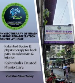Physiotherapy of brain & spine rehabilitation centre at home