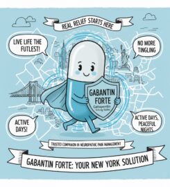 Pain in Nerves? Gabantin Forte to the Rescue, USA!