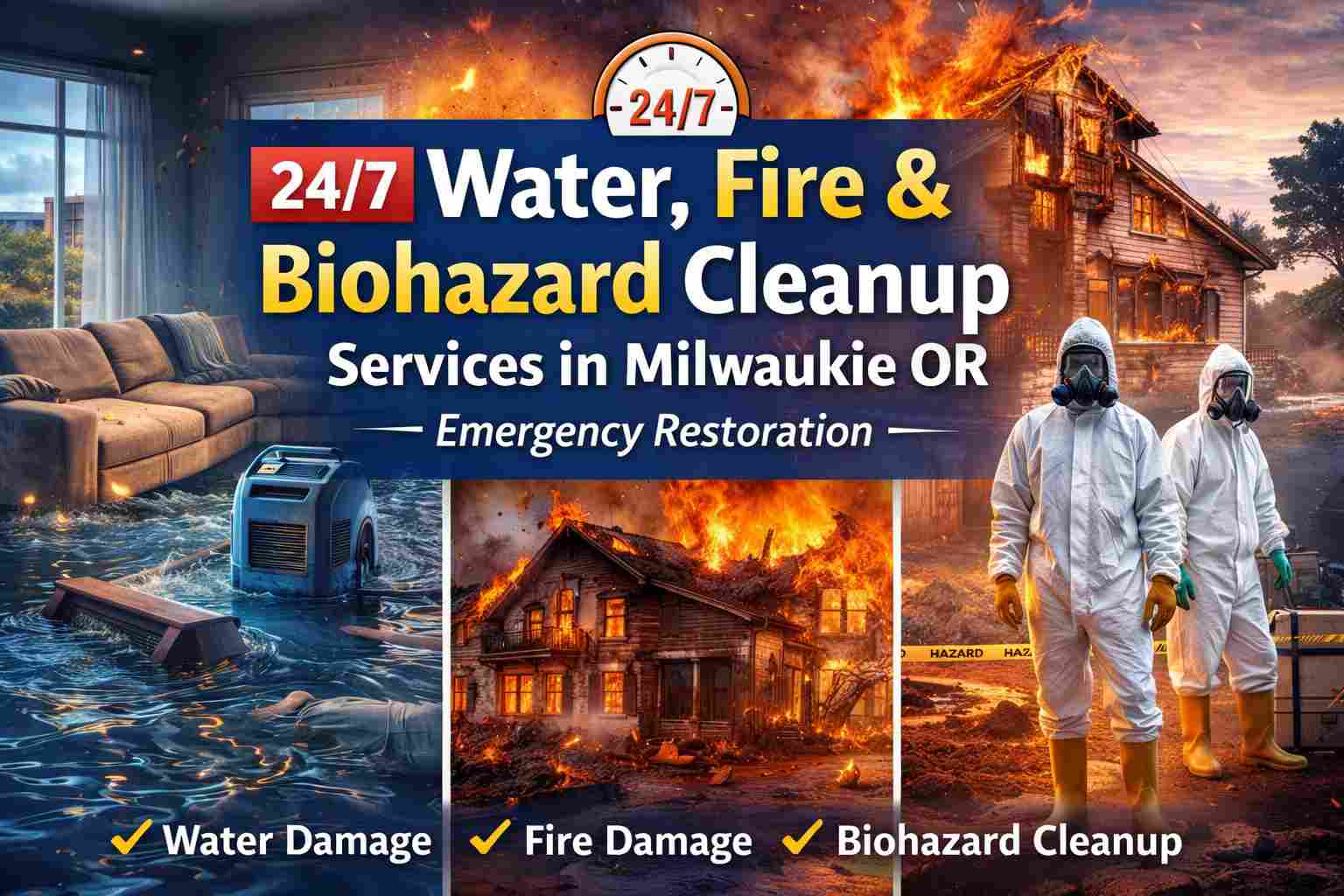 24/7 Water Damage Restoration Services in Milwaukie, OR – Fast  &hellip;