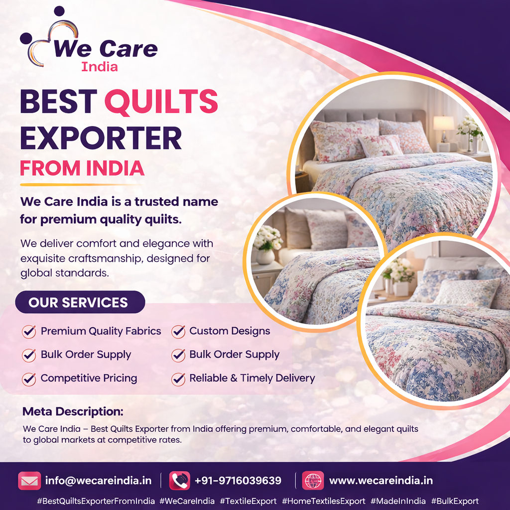Best Quilts Exporter India