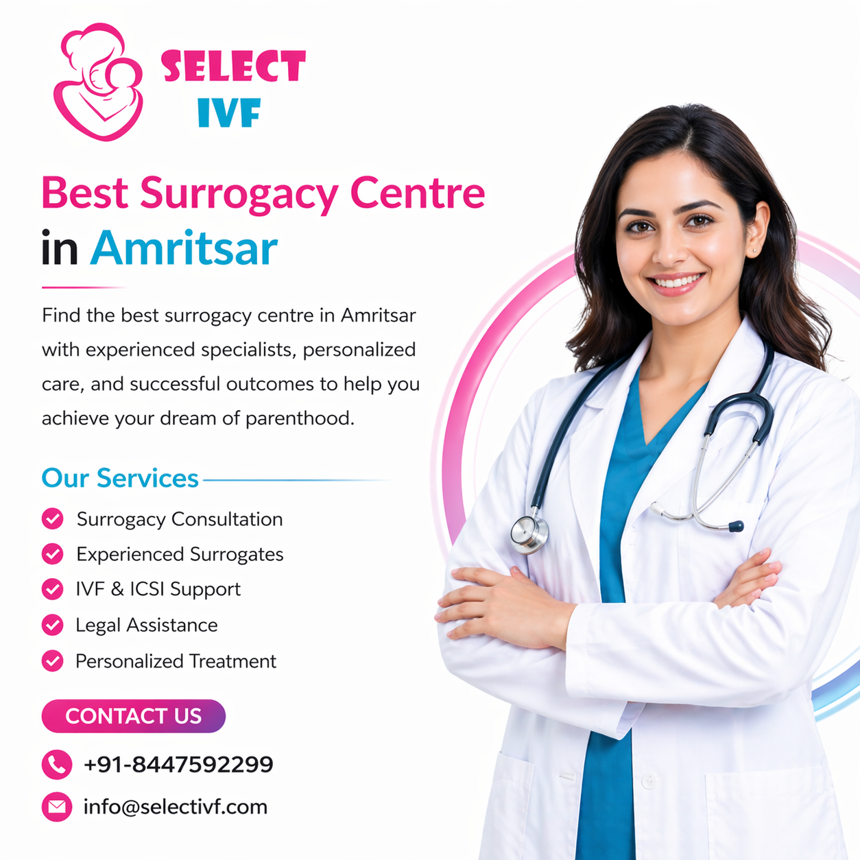 Best Surrogacy Centre in Amritsar
