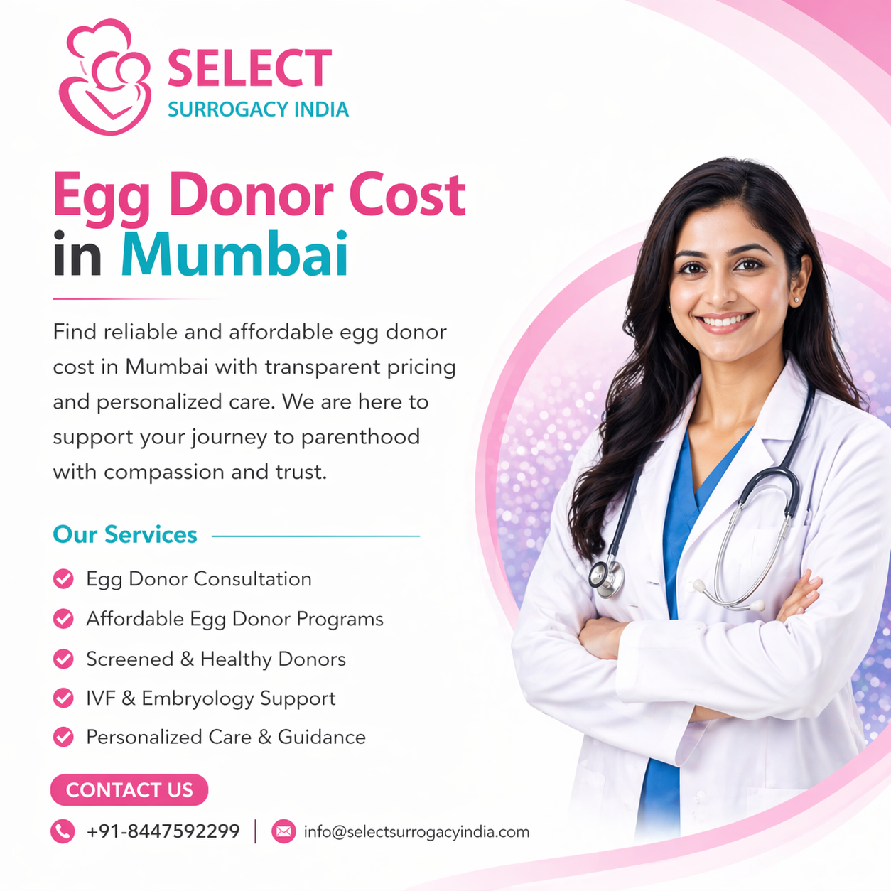 Egg Donor Cost Mumbai