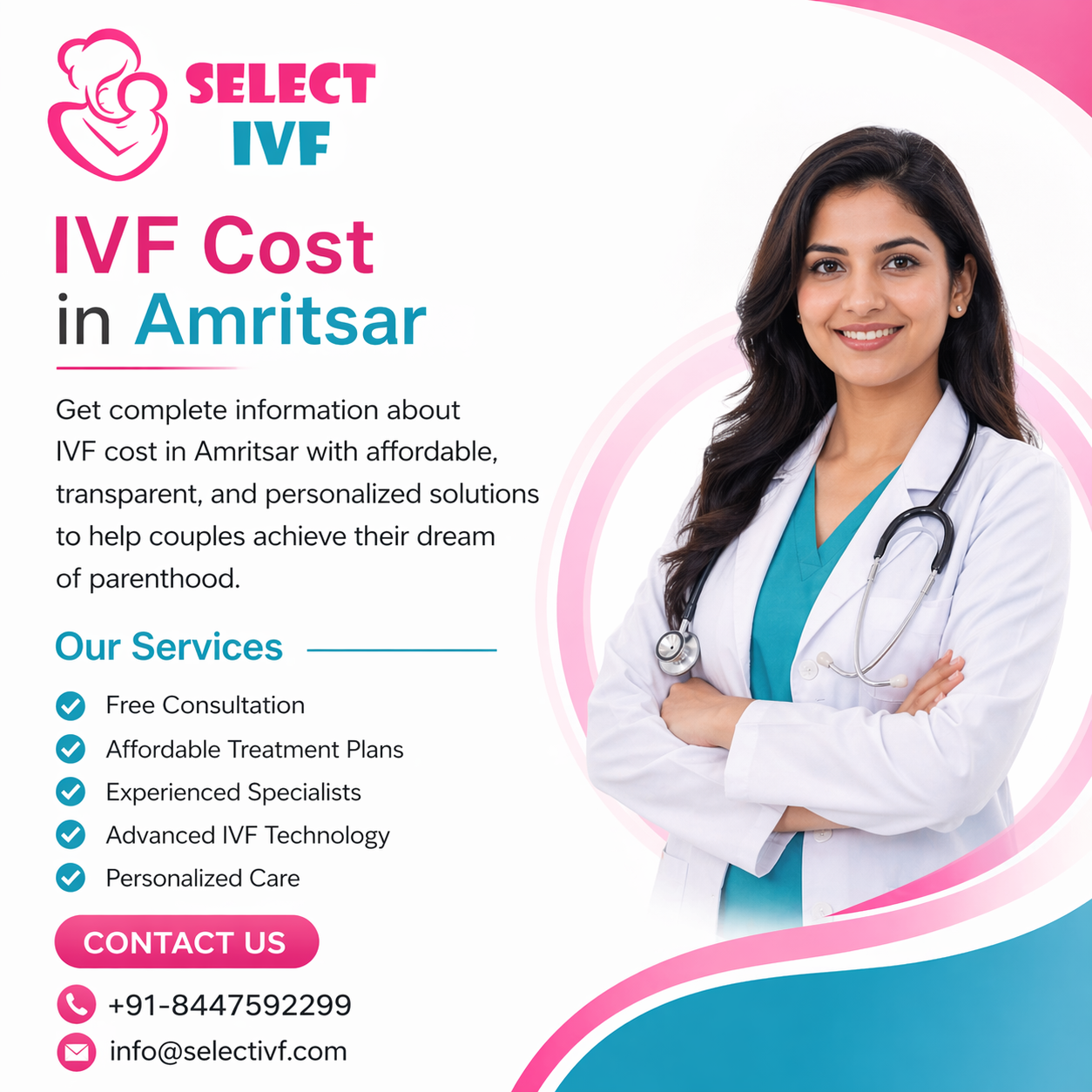 IVF Cost in Amritsar