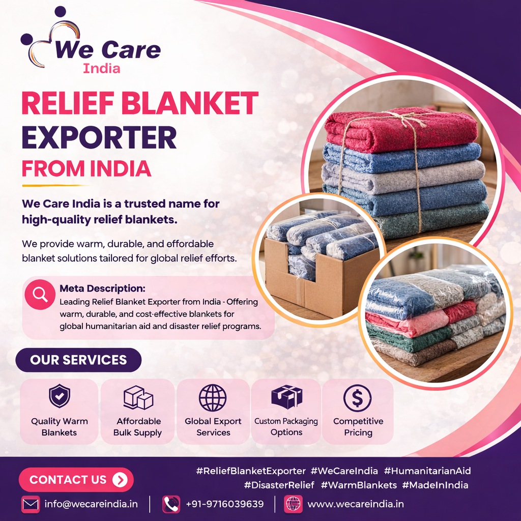Best Relief Blanket Exporter India
