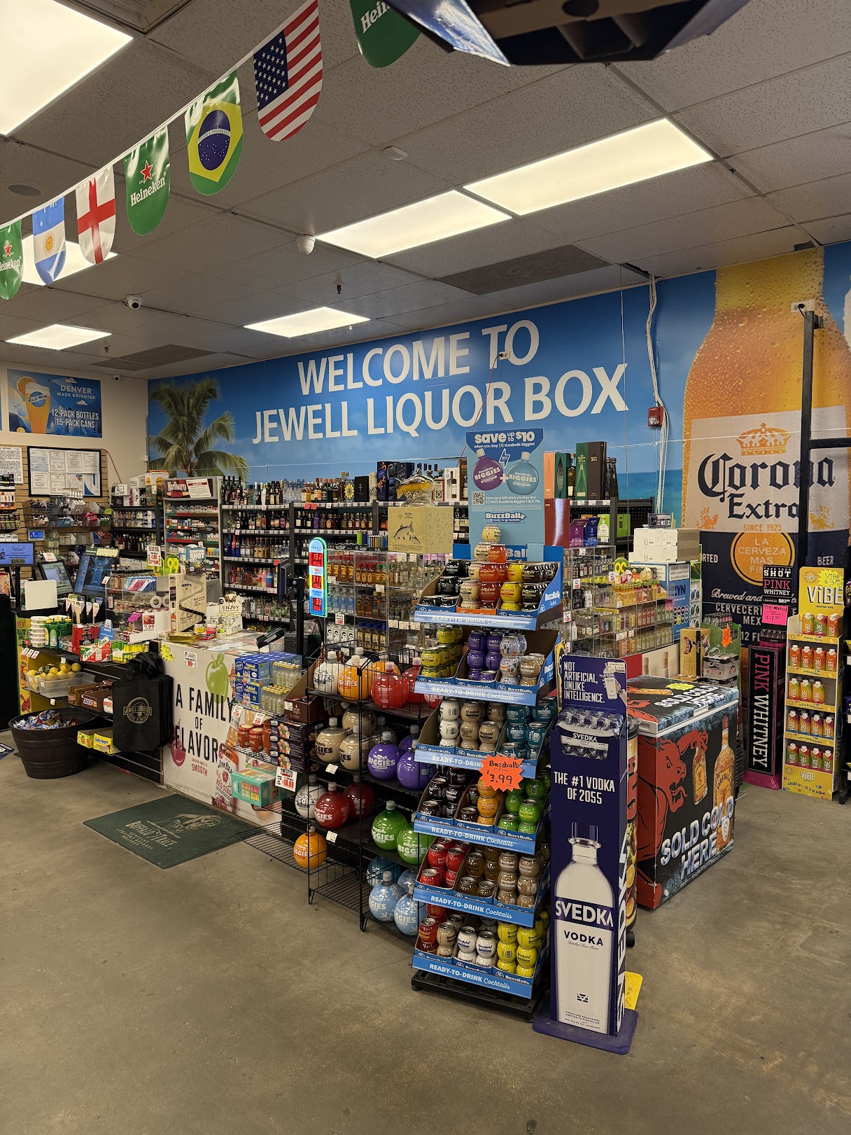 Jewell Liquor Box