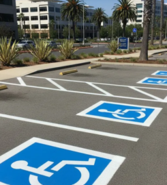 Parking Lot Striping of San Jose