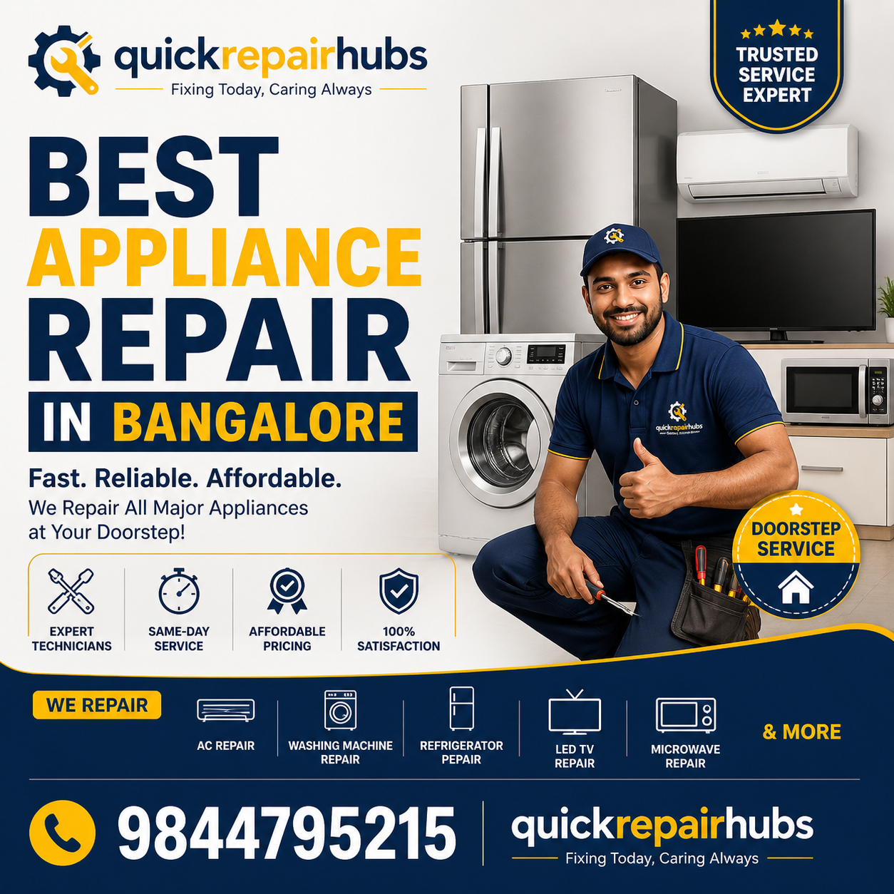 Best Home Appliance Repair Service in Bangalore