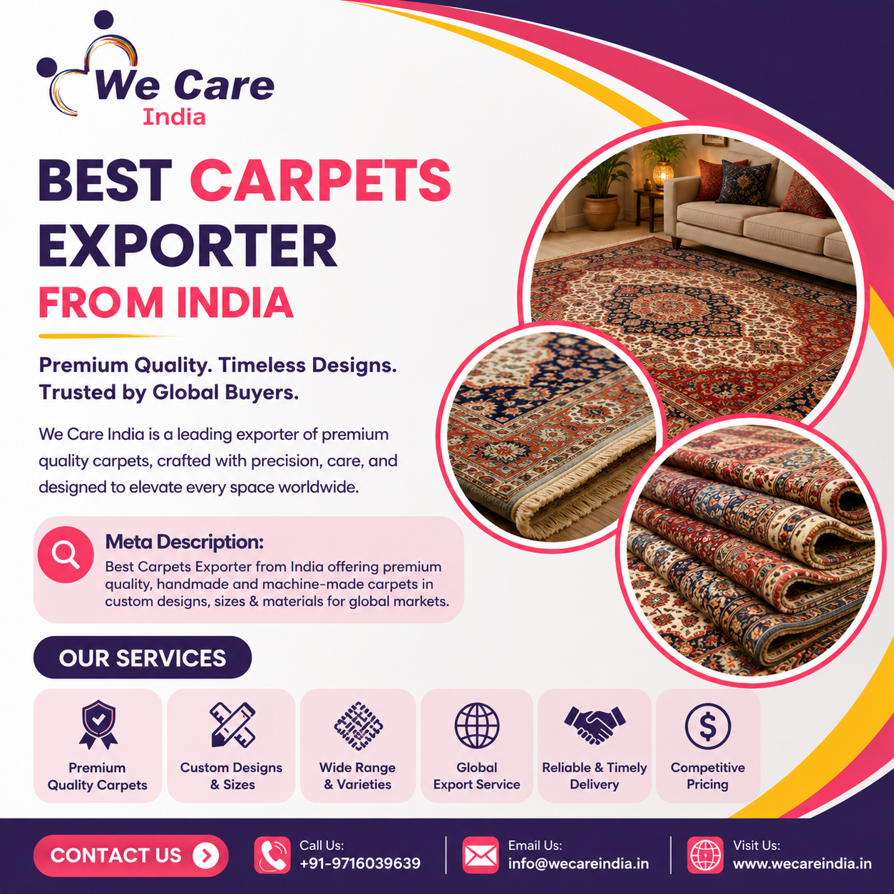 Best Carpets Exporter India