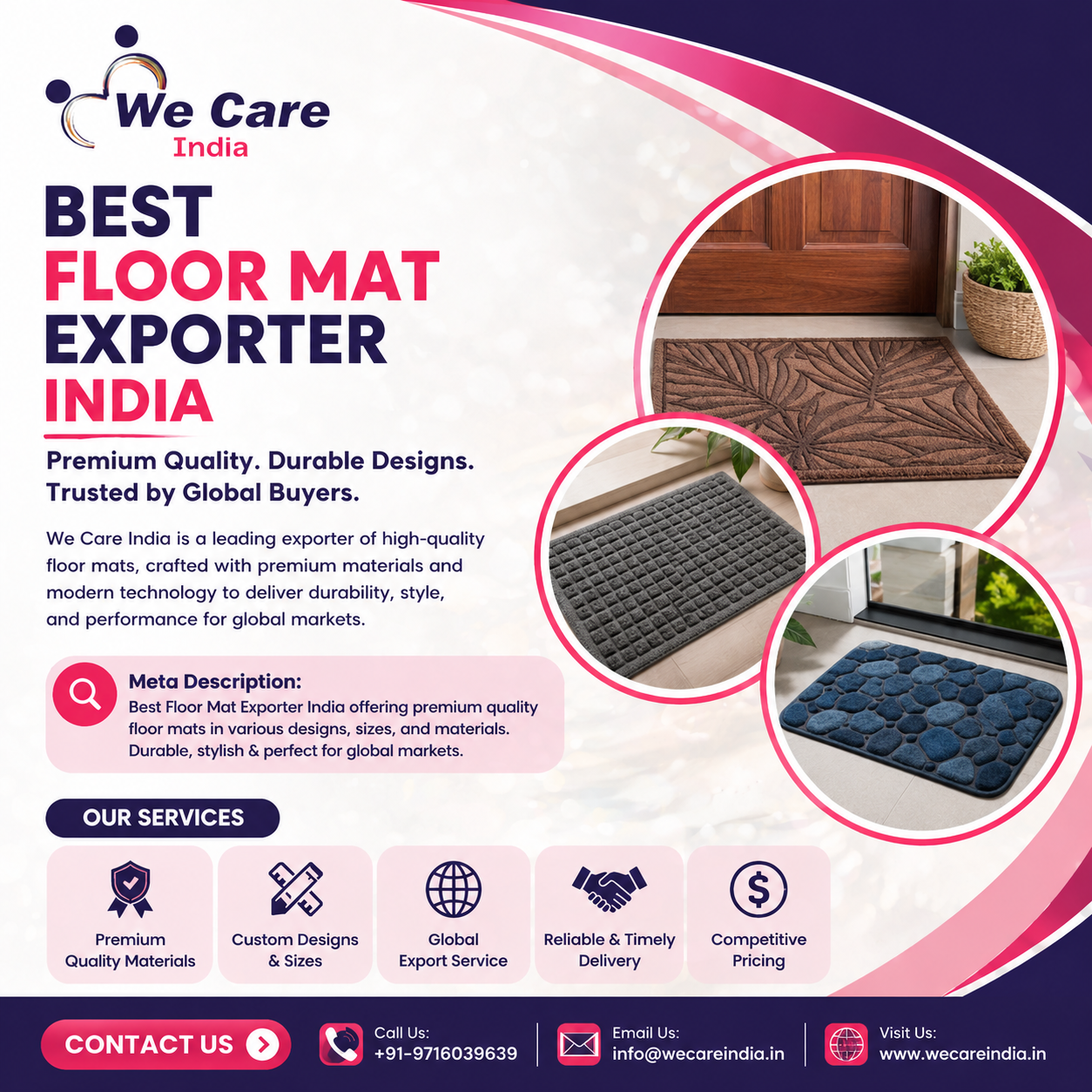 Best Floor Mat Exporter India