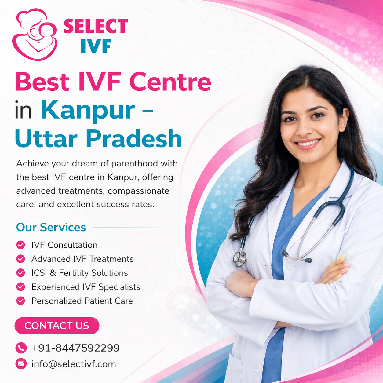 Best IVF Centre in Kanpur – Uttar Pradesh
