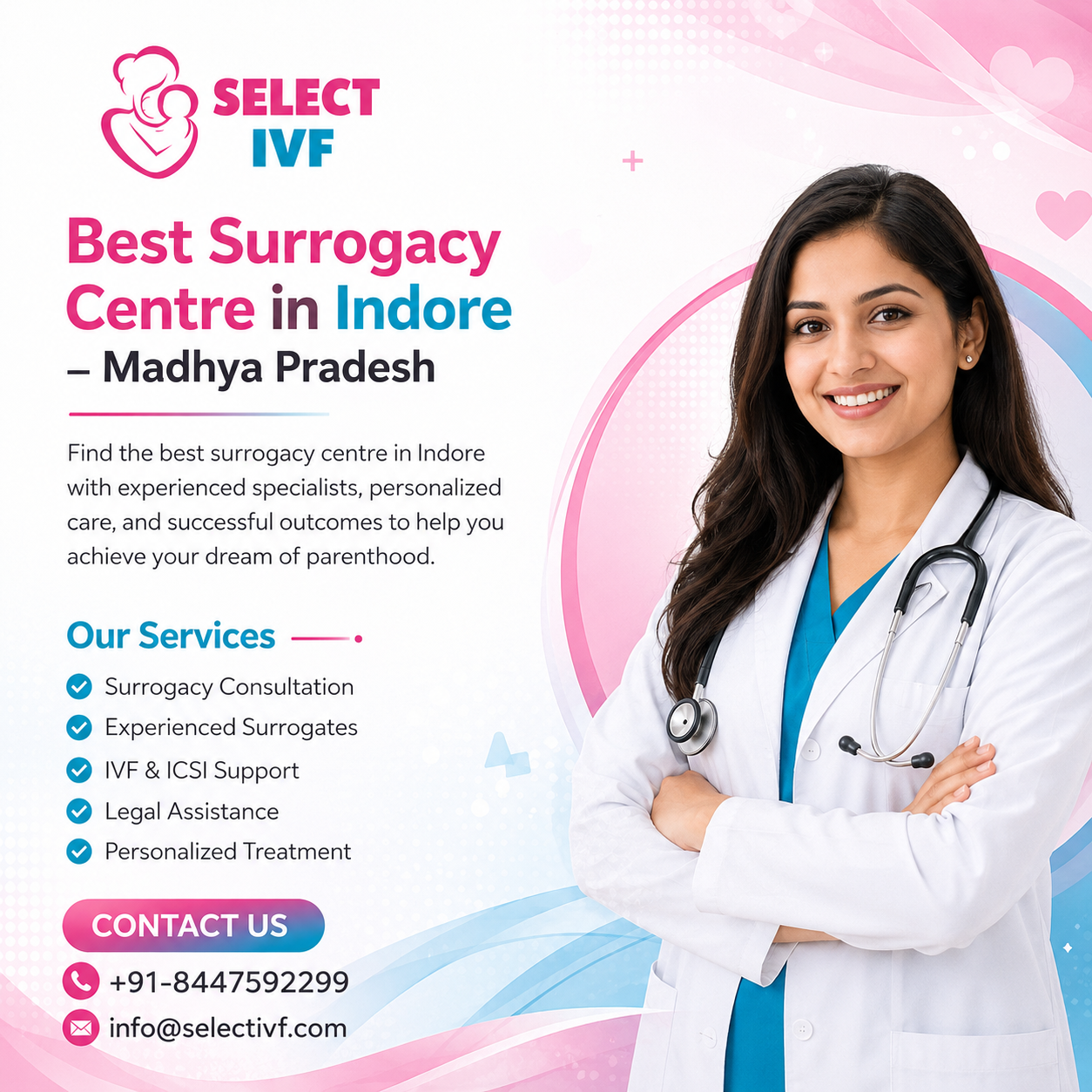 Best Surrogacy Centre in Indore – Madhya Pradesh