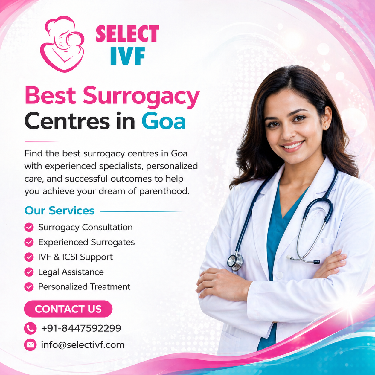 Best Surrogacy Centres in Goa