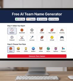 Team Name Generator By Hamco Sports Inc