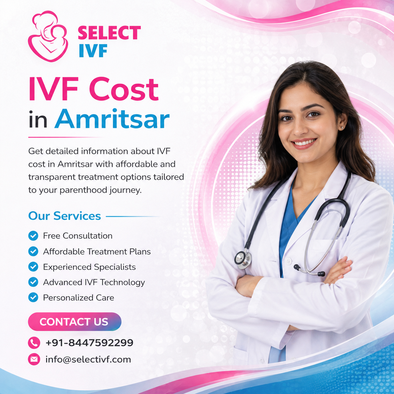 IVF Costs in Amritsar