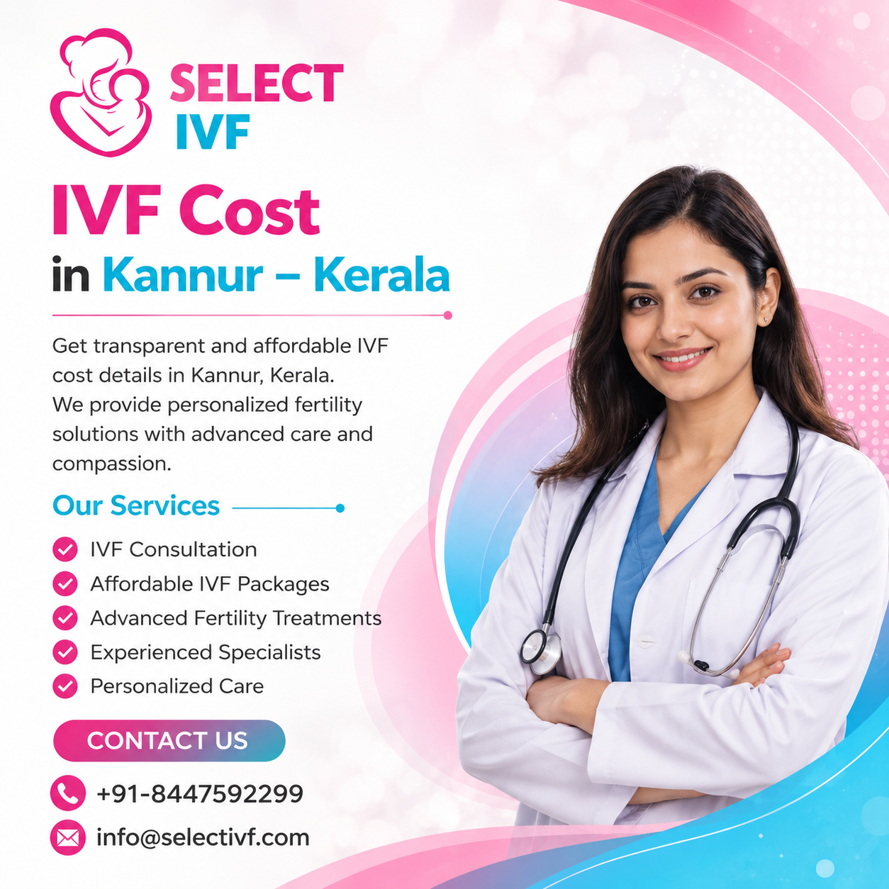 IVF Cost in Kannur – Kerala