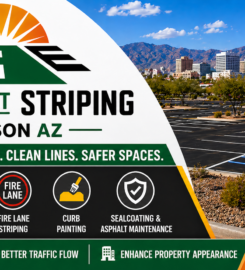 Parking Lot Striping of Tucson