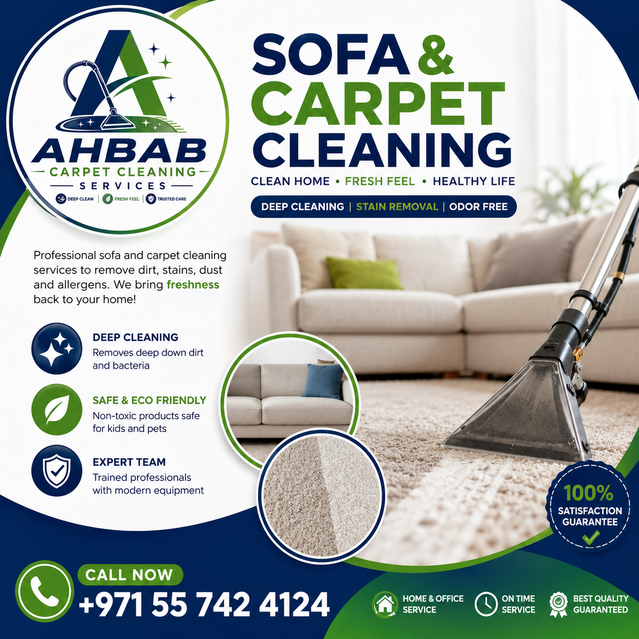 Ahbab Carpet Cleaning Services