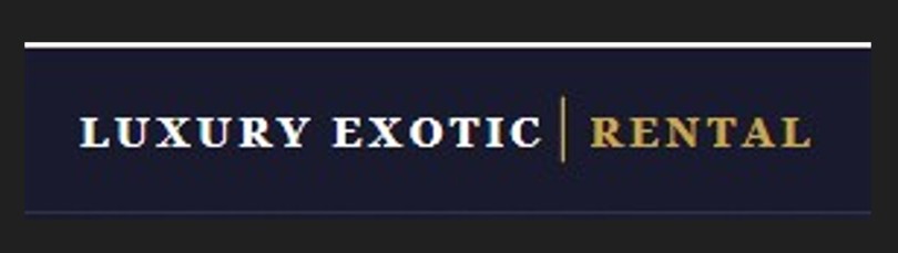 Luxury Exotic Rental