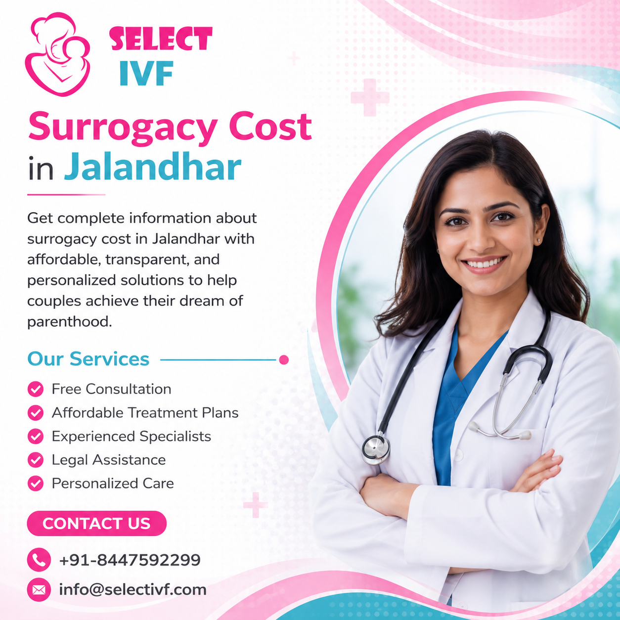 Surrogacy Cost in Jalandhar