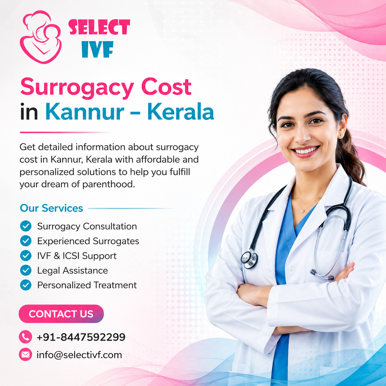 Surrogacy Cost in Kannur – Kerala
